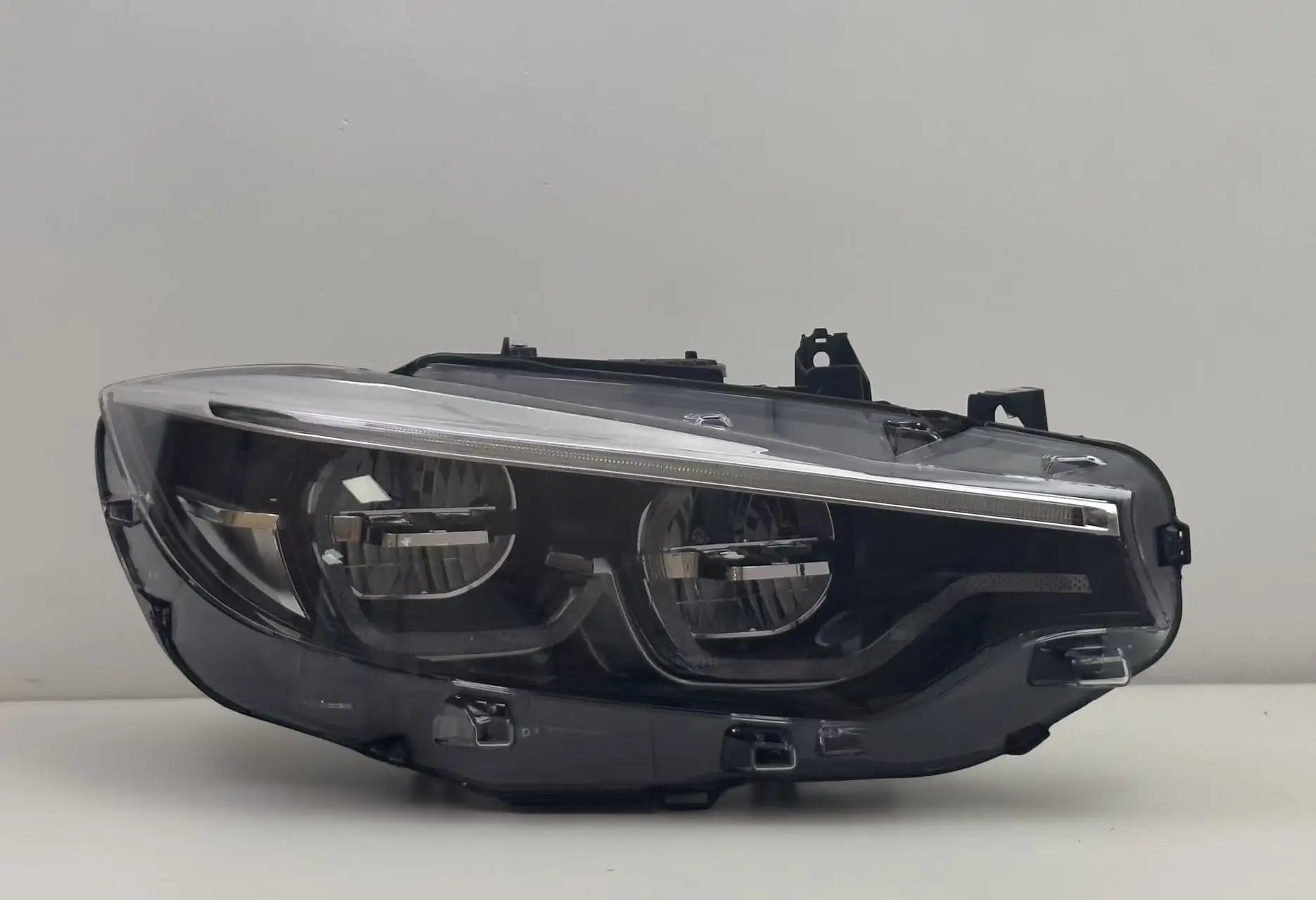 BMW F32–F82 Ikon-Style Dual-Color LED Headlights – Yellow/White DRL Upgrade (M3/M4 2013–2019)