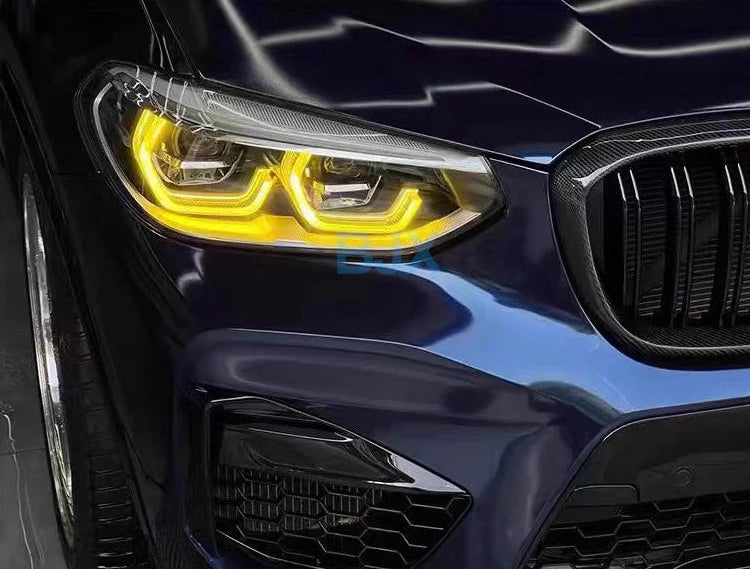 BMW X3 G01 / X4 G02 CSL-Style Yellow DRL LED Chip Upgrade (2018-2023)